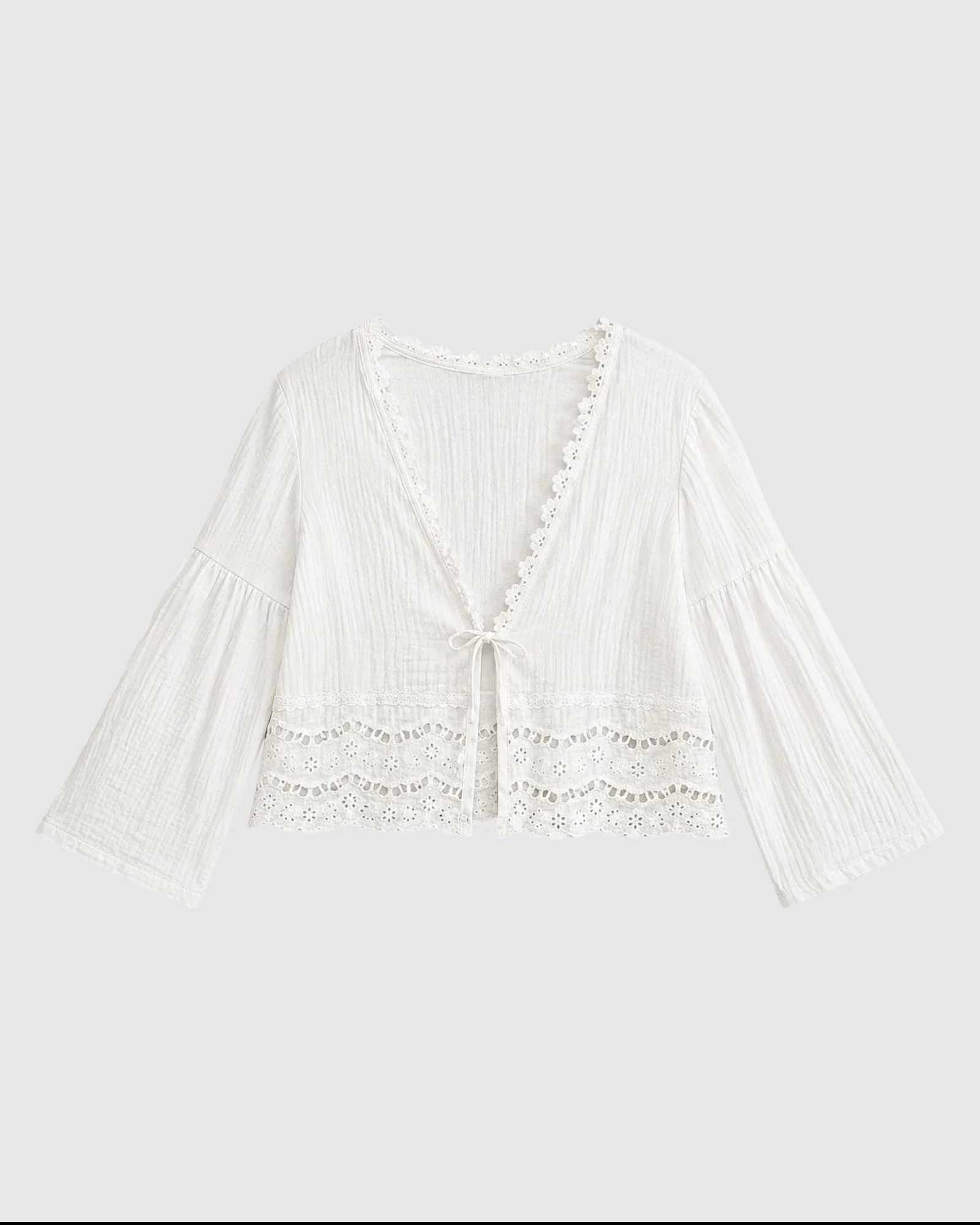 Blouse CLOTHILDE blanche - Image 3