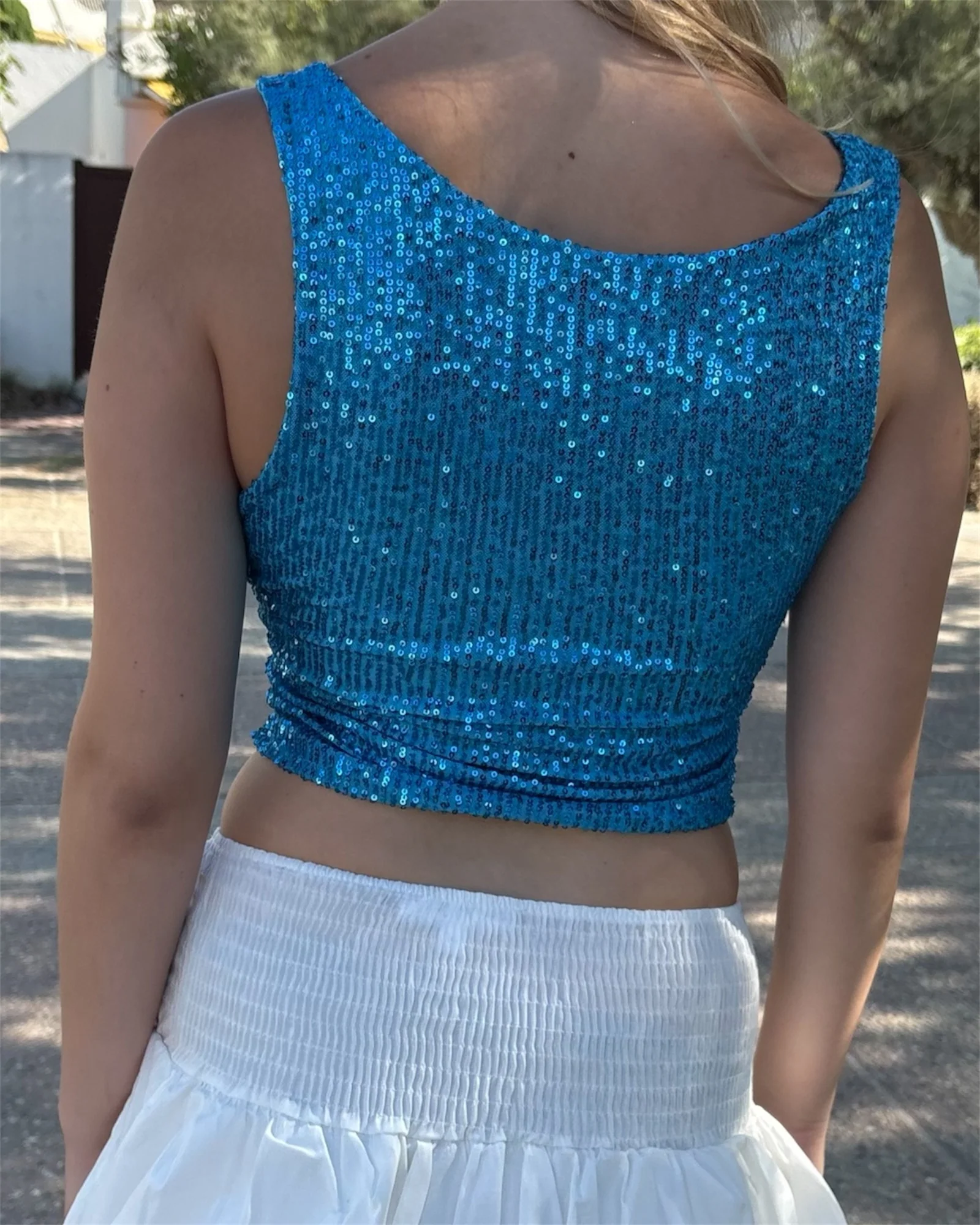 Débardeur CANNES bleu - Image 2