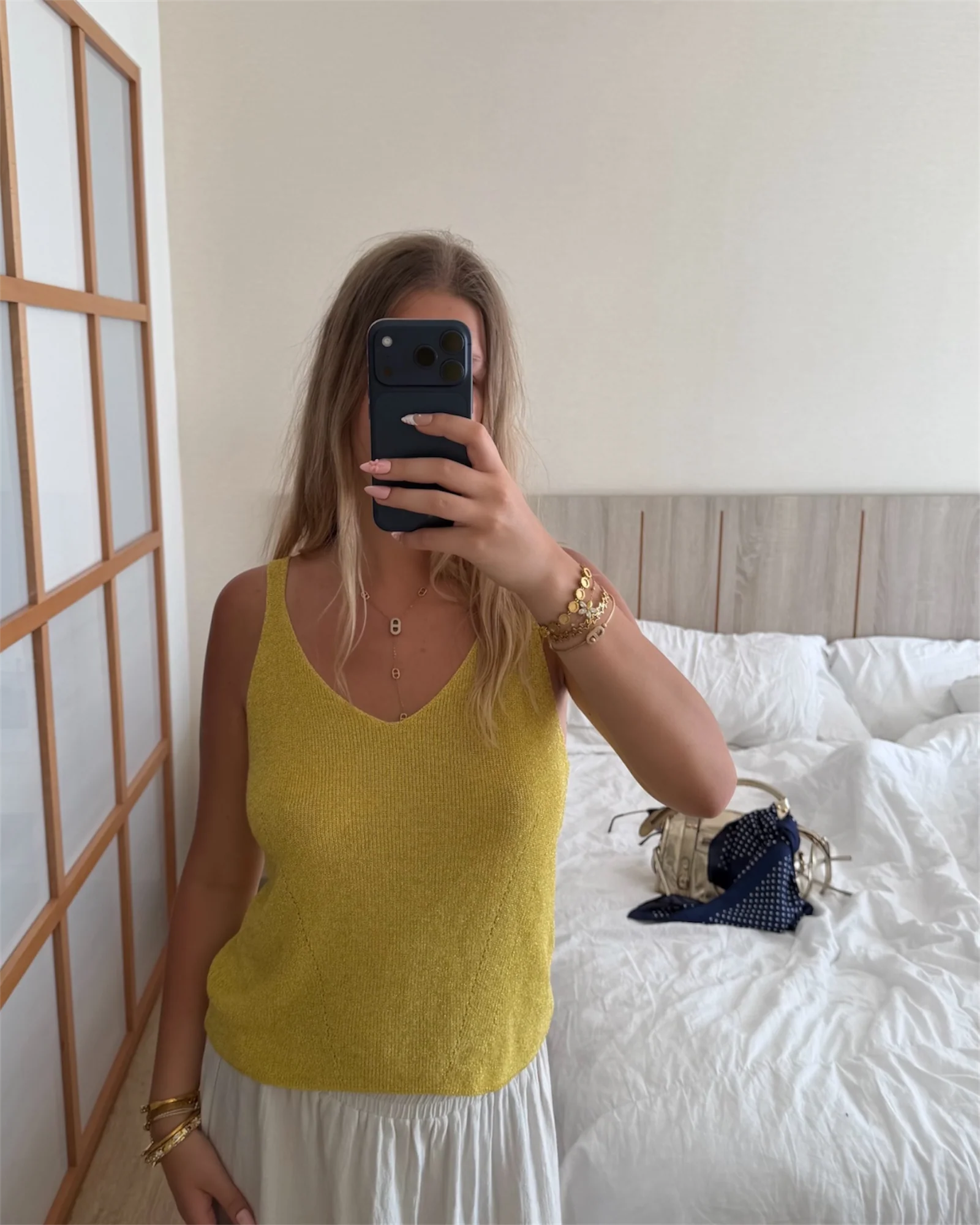 Débardeur SIRINE jaune - Image 3