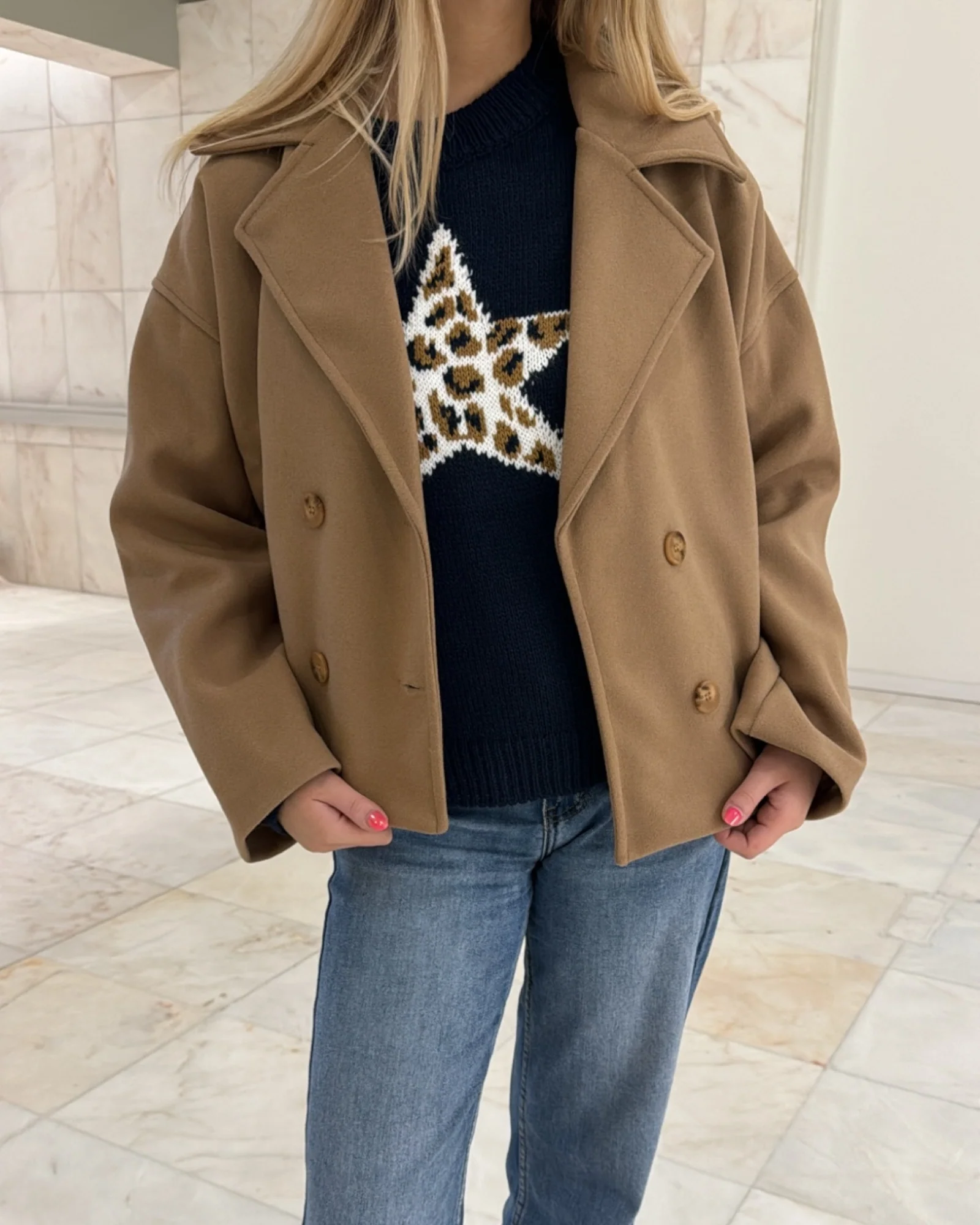 Veste ELOÏSE camel