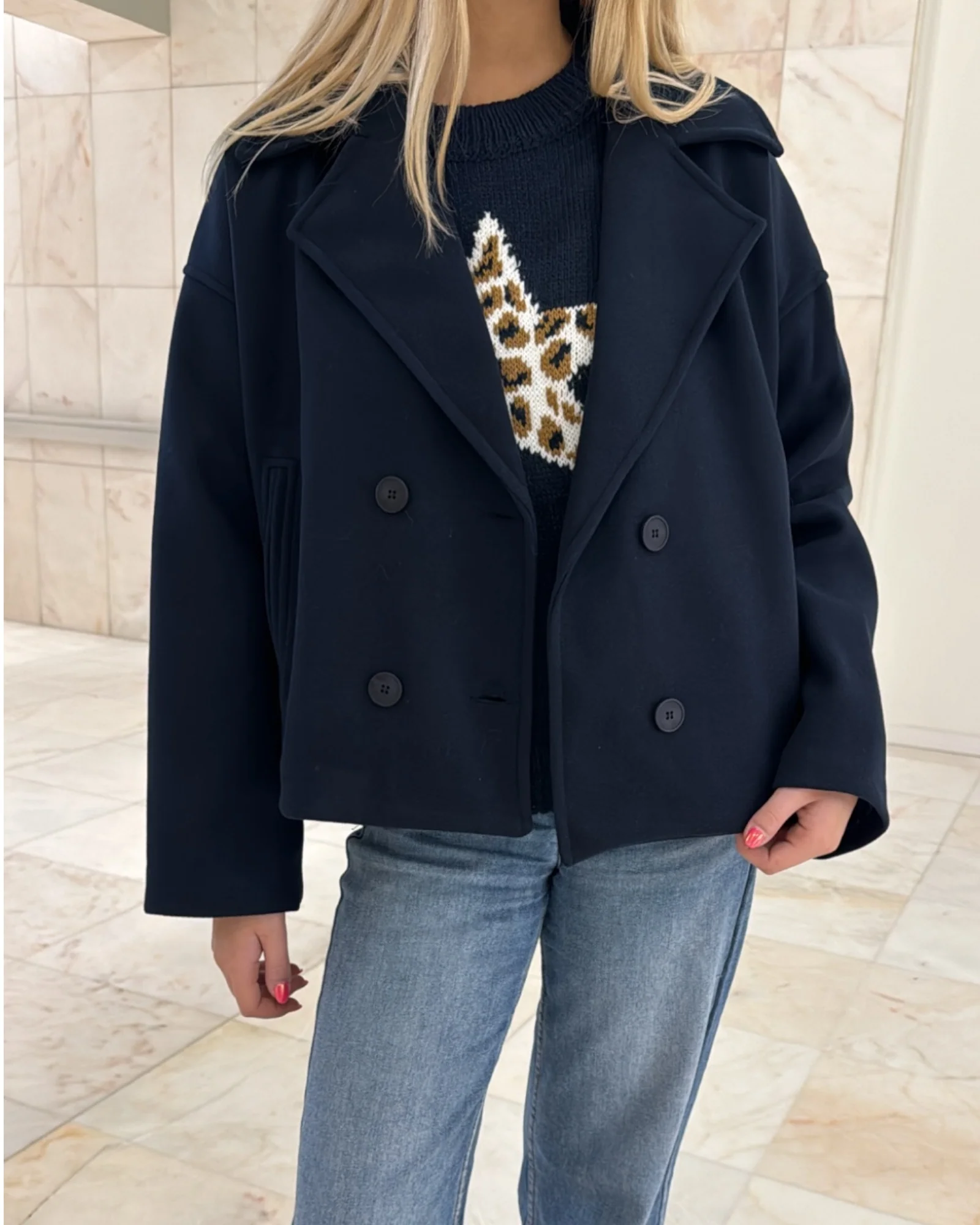 Veste ELOÏSE navy