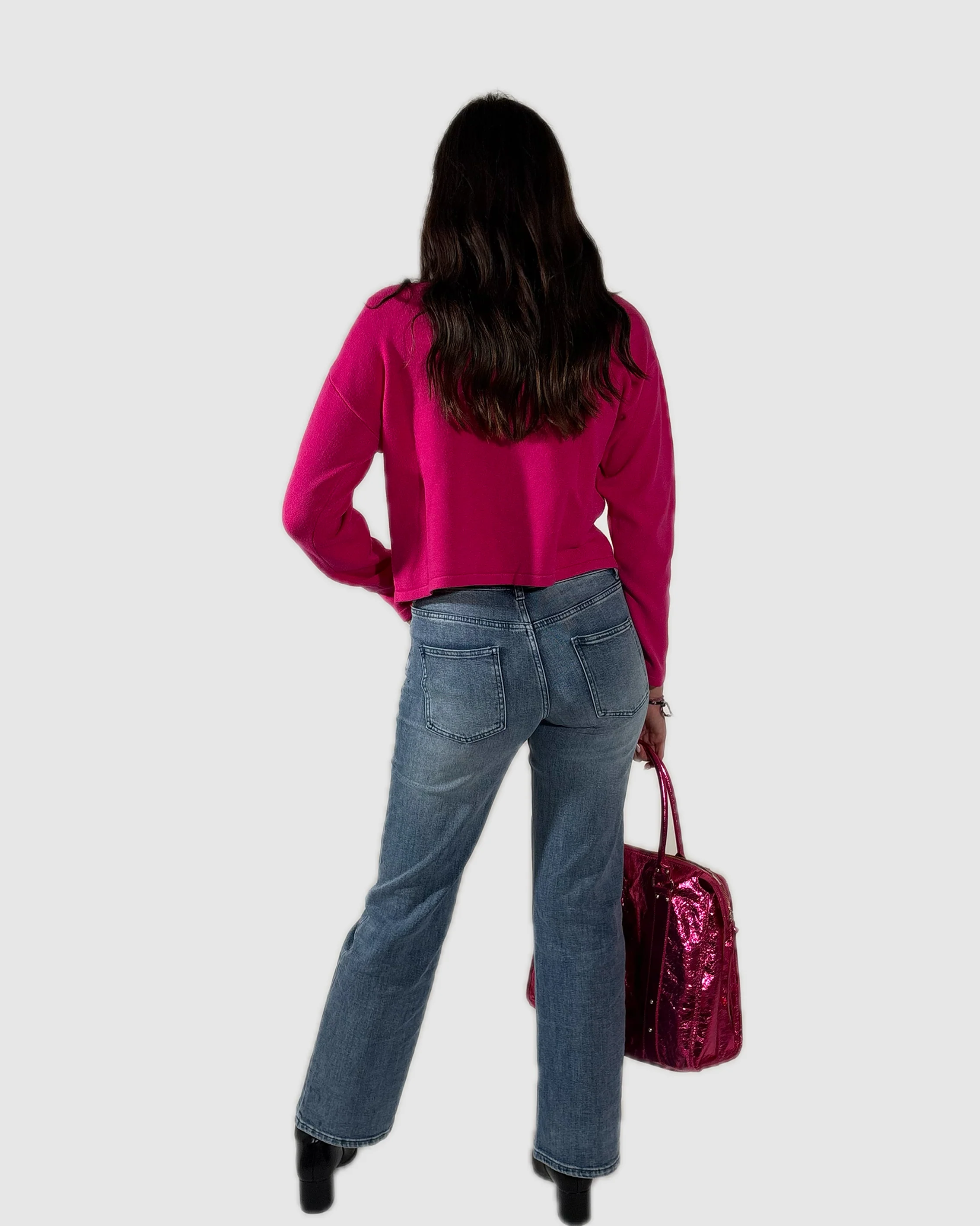 Gilet CLÉA fushia - Image 5