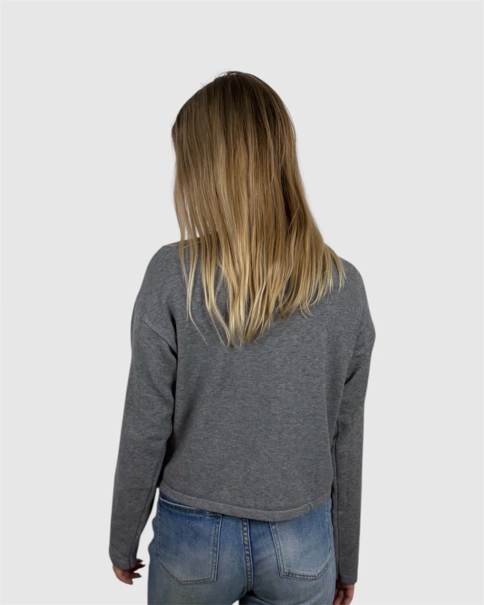 Gilet CLÉA gris foncé - Image 3