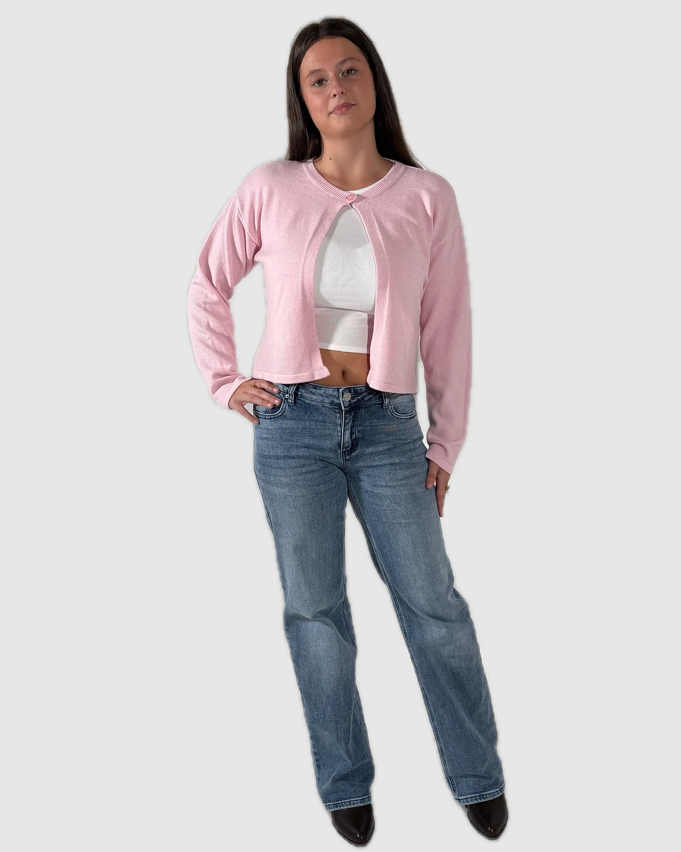 Gilet CLÉA rose - Image 3