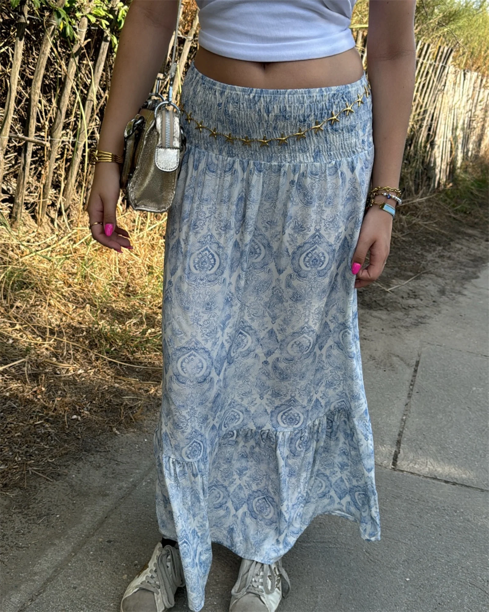 Jupe GORGIA bleu