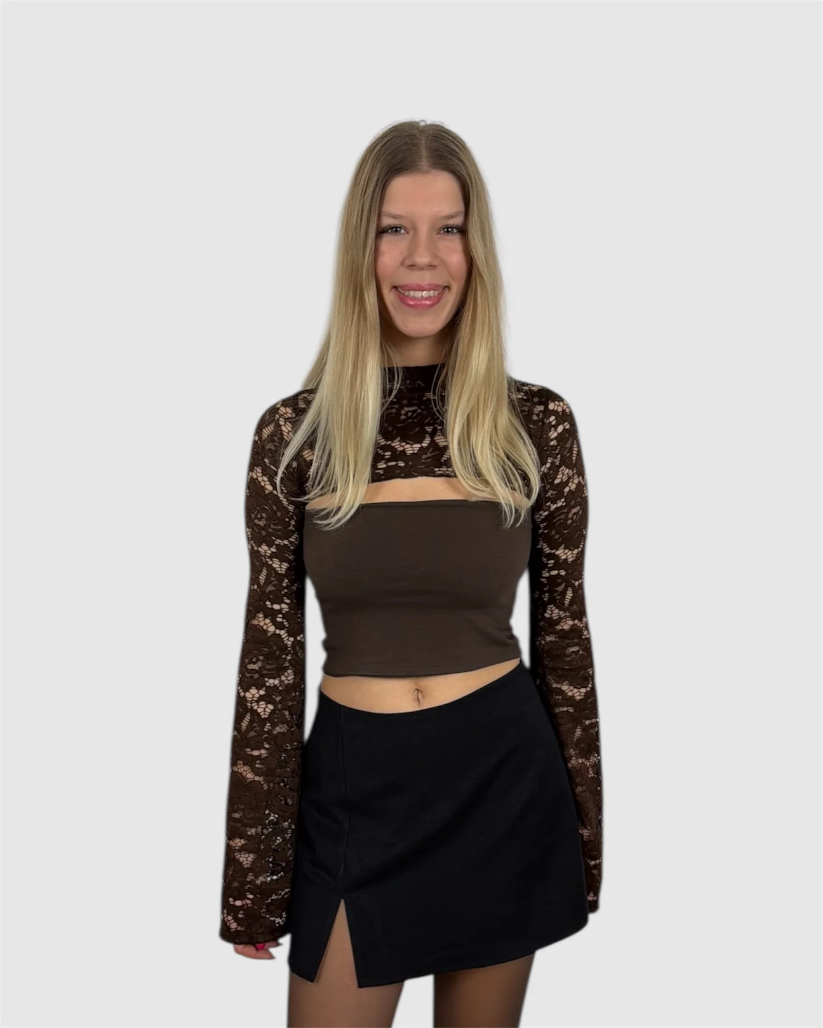 Top SUZIE marron - Image 2