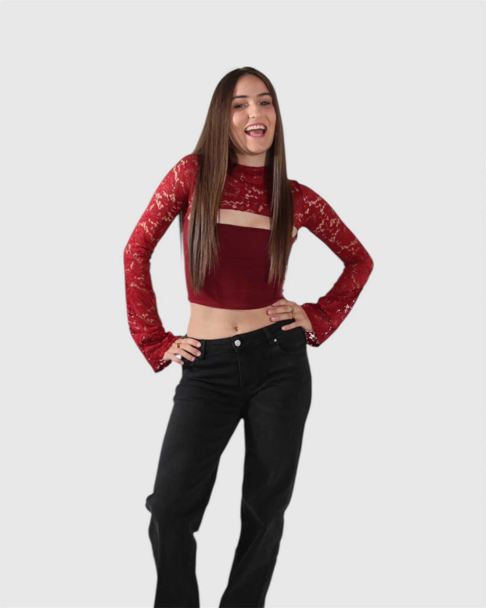 Top SUZIE rouge - Image 2