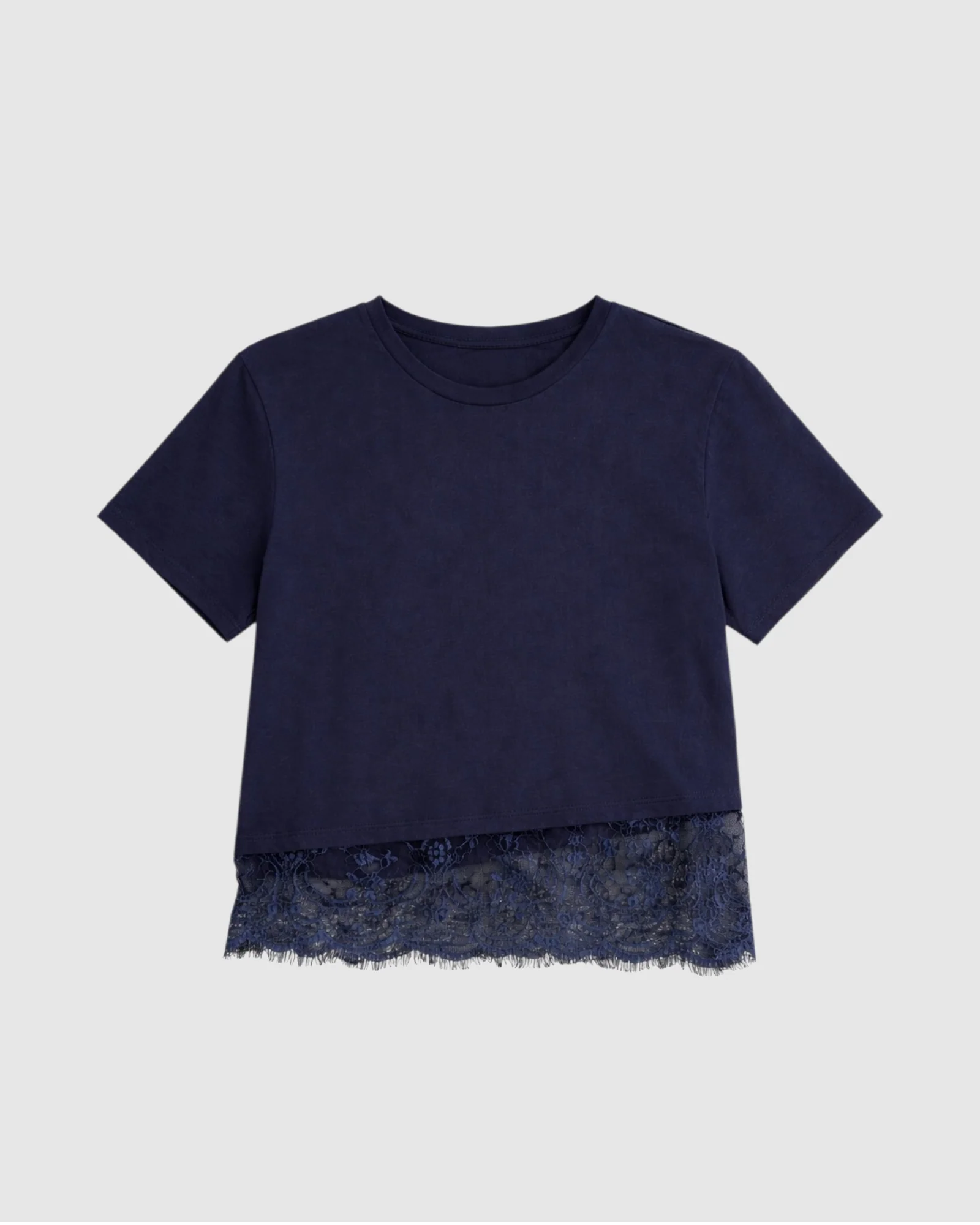 T-shirt CAMILLE navy - Image 9
