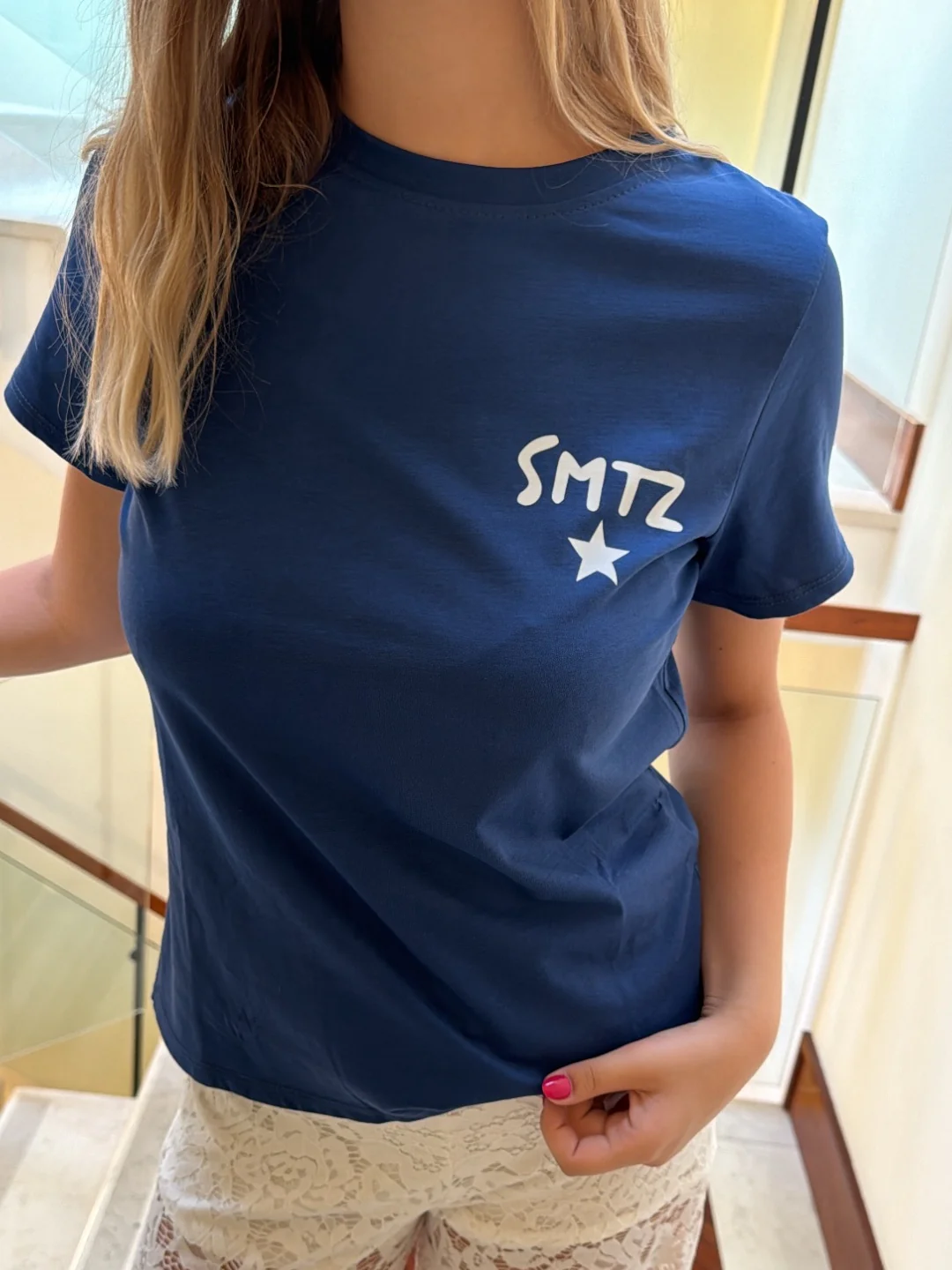 Tee-shirt STARGIRL bleu - Image 2